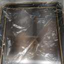 8x10 Vintage Picture Frame, Antique Ornate Black and Gold Octagon Photo Frame, for Tabletop and Wall Display, Decorative Retro Home Decor, Old Fashioned Photo Gallery Art