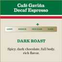 Caf Gavia Decaf Espresso Roast, Extra Fine Ground, 100% Arabica, Dark Roast, 3 x 10 oz Cans
