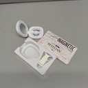 BEYELIAN Magnetic Eyelashes with Applicator, Soft Magnetic Lashes Natural Look Comfortable & Secure Fit Easy to Apply Reusable (1 Pairs, CS01)