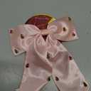 Hair Bows for Women Girls Pink Crystal Witch Hat Crown Hair Clips for Glinda Fans BFF Hair Accessories