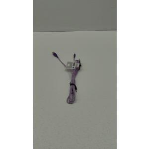 CCY- LIGHTWEIGHT 10 FT BRAIDED CABLE - PURPLE