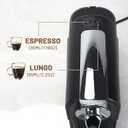 Mini Espresso Machine for Nespresso Original Pods, 20 Bar High Pressure Pump for Espresso and Lungo, One-Touch Operation, 22oz Removable Water Tank