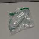 Kisangel Baby Scraper Spoon, Double Head Silicone Spoon Fruit Mud Puree Scraper for Practical Baby Training Feeding Shower, Green