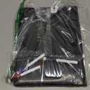 6 Sides Dry Erase Whiteboard Notebook Portable Notebook White Boards 12"x9"(a4) Small Folding Whiteboard Anti-ghosting Surface, Travel Dry Erase Mini White Board for Office, School, Study (Black)