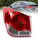Tail Light Compatible with Chevrolet Cruze 2011-2015 Cruze Limited 2016 Rear Taillights Lamp Assembly Left Driver Side Brake Light Replace 96828250 GM2804107