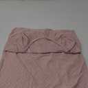 MIFXIN Armless Office Desk Chair Cover Slipcover Stretch Soft Wide Seat Mid Back Accent Chair Swivel Computer Task Vanity Chair Slipcover Furniture Protector Without Arms (Pink)