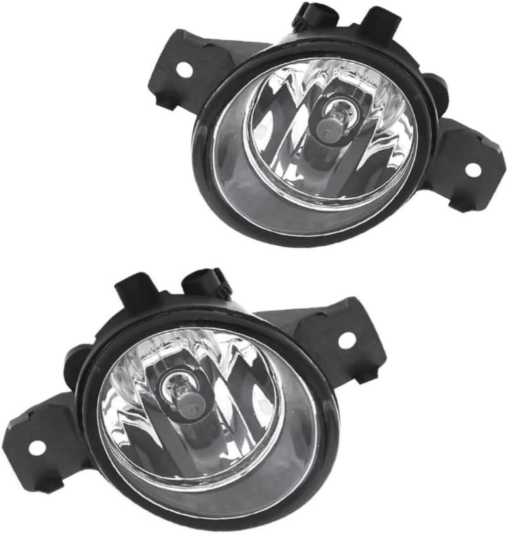 Fog Lights Replacement for 2008-2013 Nissan Altima,2013-2016 Nissan Pathfinder,2013-2019 Nissan Versa Clear Lens with Bulbs (Driver and Passenger Side)