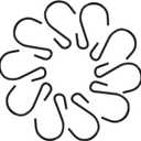 Piutouyar 40Pcs 1 Inch S Hooks Small S Shaped Hooks Mini S Hooks Connectors Christmas Ornament Hooks for Hanging Jewelry, DIY, Crafts, Key (Black)