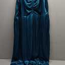 SCOMCHIC Women's Plus Size Dress Pleated V Neck Sleeveless Spaghetti Strap A Line Cocktail Party Cami Long Maxi Dress, 2XL