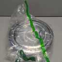 4-Piece Drip Pans Set - Compatible with GE Stoves - Chrome Finish Electric Stove Burner Drip Pans - 2 x 6inch, 2 x 8inch Stove Drip Pans - GE Stove Drip