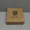 Maliton Inflatable Foot Rest Pillow, Airplane Travel Bed for Toddler, Car Seat Foot Rest for Kids, Adjustable Height Leg Rest Pillow for Airplane, Home, Office(Black, 2 Pack)