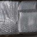 Goodluck 150 Pack Silver Plastic Forks, Heavy Duty Forks Disposable, Silver Plastic Cutlery Perfect for Weddings, Parties, Dinners