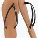 CUSHIONAIRE Cora Flip Flops for Women | Vacation Beach Essentials | Casual Women Footwear Sandals with Wide Widths  9.5