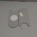 Kitchen Faucet Mat - Diatomite Splash Guard for Sink, Quick-Drying Water Absorbing Stone Tray [Grey, 17.7" x 3.9"] (Gray)