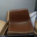 Dining Chairs Set of 2, Modern Dining Room Chairs with Metal Legs for Kitchen, Living, Dining Room, Walnut