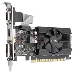 msi Gaming GeForce GT 710, Black, 2GB GDRR3 64-bit HDCP Support DirectX 12 OpenGL 4.5 Single Fan Low Profile, NVIDIA, HDMI/VGA