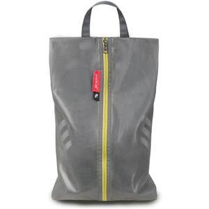 pack all Plus-Sized Shoe Bag for Travel, Water-Resistant Shoe Pouch for Gym, Odor-Resistant Soccer Cleats Bag for Sport (Grey, 1-Pack)