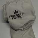 The Friendly Swede Sleeping Bag Liner  Ultralight Polyester or Cold Weather Microfiber Adult Sleep Sack- Camping Sheets - Travel Sleeping Bag with Pocket-Size Stuff Sack (Grey Microfiber - with Zipper - Single)