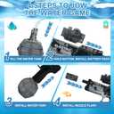 Electric Water ToyGun for Kids Ages 8-12-Automatic Water ToyGun-Automatic High Power,Beach Toys for Summer Outdoor Fun,Perfect Pool and Water Guns Play (Black*2)