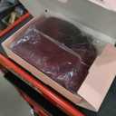 ENTRANCED STYLES Red Wigs for Women Long Straight Red Wig with Bangs Synthetic Burgundy Wig Colored Cosplay Wig for Girls Halloween Daily Party Use 22 Inch