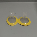 Nenesupply 17mm Oval Flanges Compatible with Medela Breast Pump Parts Replace 17mm Medela Flange Accessories. Work with Pump in Style Parts Symphony Parts Swing Maxi Harmony and Personalfit Flex