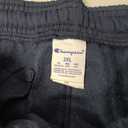 Champion Mens Joggers, Everyday Cotton, Lightweight Lounge Knit For Men, 31" Sweatpants,  Navy- C Logo, 2XL