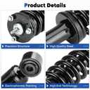 Front Complete Struts Assembly w/Coil Spring Shock Absorber Compatible with 1996-2002 Toyota 4Runner 4WD 3.4L V6 Only, Replace for 171351L 171351R, 2Pcs