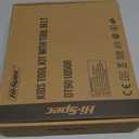 Hi-Spec 16pc Orange Kids Tool Kit Set & Child Size Tool Belt. Real Kit for DIY Building, Woodwork & Construction Learning for Kids