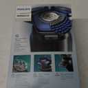 Philips Norelco Shaver 7300, Rechargeable Wet & Dry Electric Shaver with SenseIQ Technology, Pop-up Trimmer, Charging Stand, Click-on Nose Trimmer, & Travel Case, S7887/92 (Dark Chrome)