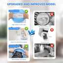 Waterpoof Extra Wide Full Leg Cast Cover for Shower after Surgey with Non-Slip Bottom, Extra Large Cast Protector for Leg knee Surgeries, Large Cast, Knee Immobilizer/Brace, Surgeries Boots, Reusable