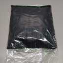 Dalema Dog Bed Cover,Waterproof Tough Plastic DIY Pet Bed Cover,Non Stick Hair Easy to Clean Rectangular Fillable Dog Bed Covers with Zipper(Black,30" L x 20" W x 4" Th,Cover Only)