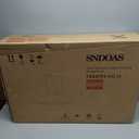 SNDOAS Range Hood 30 inches,Stainless Steel Wall Mount Range Hood,Vent Hood 30 inch w/Touch Control,Ducted/Ductless Convertible,Chimney-Style Over Stove Vent Hood,Kitchen Hood,Baffle Filters