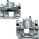 2Pcs Disc Brake Calipers Assembly for 2007-2011 Dodge Nitro for 2008-2012 Jeep Liberty, Wrangler 12-17, 2018 Wrangler JK Rear Left & right side 18B5046 18B5047