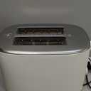 Topzee Toaster 2 Slice, Wide Slot for Toasting Bagel Muffin Waffle Gluten Free Breads, 7 Shade Settings, Defrost & Reheat, Stainless Steel, Easy Clean, White