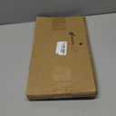 Calendar Hanger for Wall 13.8 Inch Metal Wire Scroll Black Calendar Frame with Six Expansion Screws and Transparent Adhesive Hooks Frame for Classroom Home Office Wall(Flower)