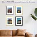 An&He 12x17 Picture Frame, Black Photo Frame for Tabletop and Wall Display, Minimalist Design, Set of 1
