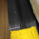 Brakki 100 Pack 26" Deck Balusters, Metal Deck Railing Spindles with Screws