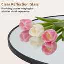 NEWBULIG 36 Inch Round Wall Mirror, Bathroom Mirrors for Over Sink