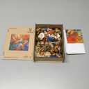 Ixfyloop Hummingbird Wooden Puzzle for Adults, Stained Glass Jigsaw Puzzles, Flower Bird Adult Puzzle 200 Pieces, Challenge Art with Puzzle Box, Gifts for Games Family 11.2 x 11.2 inch (Small)