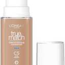 L'Oreal Paris True Match Super-Blendable Foundation, Medium Coverage Liquid Foundation Makeup, C5, Medium, 1 Fl Oz
