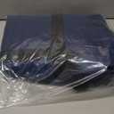 Extra Large Storage Duffle Bag with Zippers and Handles, Big Foldable Duffle Bag for Travel (Blue)