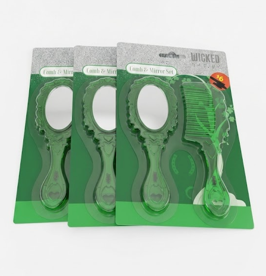 Wicked Comb & Mirror Set 3 Pack