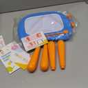 Magnetic Drawing Board, Toddler Boys Toys for 1 2 3 Year Old Gifts, Etch Doodle Sketch Board Learning Educational Toys for 1-3 Boy Birthday Gifts, Blue