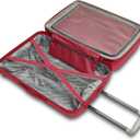 American Tourister Stratum 2.0 Expandable Hardside Luggage with Spinner Wheels, Radient Raspberry, Carry-on