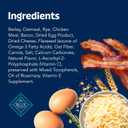 Blue Buffalo Health Bars Crunchy Dog Biscuits, Oven-Baked with Natural Ingredients, Bacon, Egg & Cheese, 3.5-lbs Box (EXP 04/11/26)