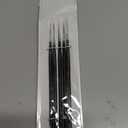 XDT#725 Micro Detail Artist Pin Point Painting Brush Set of 5 Piece #00000 Brushes Set, Acrylic Watercolor Oil, Fine Detailing Painting, Art, Scale Models, Easy Grip Handles.