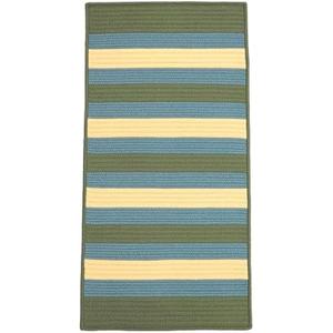 Colonial Mills St. Germain Stripe Runner - Seafoam 30" x8'
