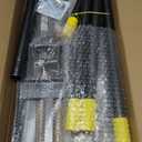 Lawn Leveling Rake, 5 FT Yard Leveler with 30 x 10 Wide Large Rakes Head for Smooth Garss Soil Sand Dirt, High Effect Ground Leveling Tool with Round Edge for Landscape Golf Course, No Flip