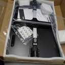 Laptop Bed Table, Laptop Desk for Bed, Foldable Laptop Bed Desk with USB Charge Port, Handle, Desktop Card Slot, Cup Slot, Side Drawer, Portable Laptop Table for Bed Eating Reading Working