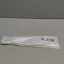 10 Pcs 304 Stainless Steel Strips(17"x 2"x 0.02" Thickness),Brushed Stainless Steel Gap Filler Trim Strip,Stainless Steel Sheet Metal Shim Stock for Kitchen Gap Filler DIY Craft Making